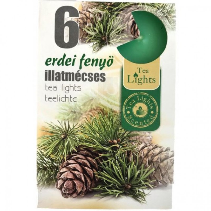 Illatmécses 6 db - Erdei fenyő Gyertya,illatosító,lámpa