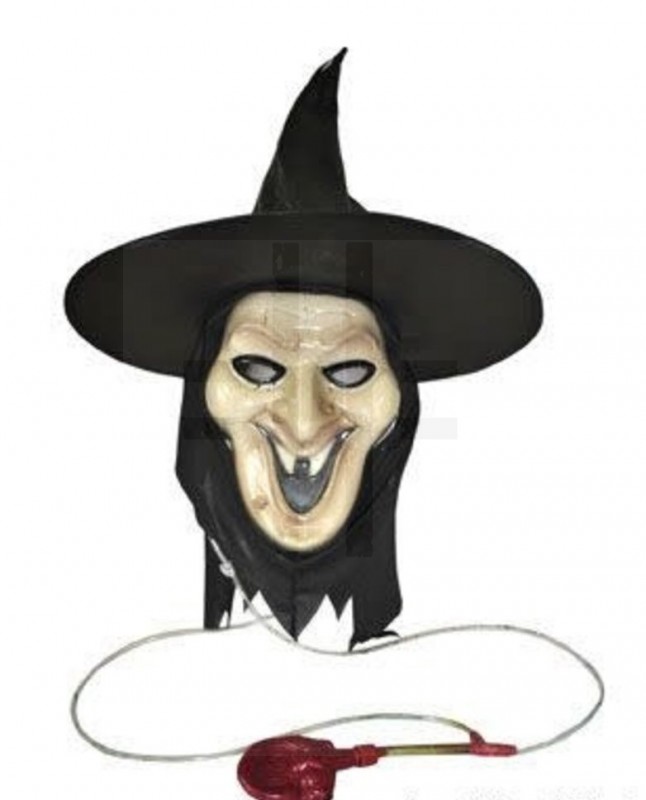 Boszorkány álarc művérrel Halloween Boszorkány álarc művérrel Halloween