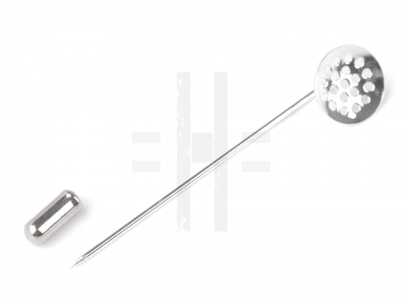 Dísz kitűző alap - 2 db/csomag Medál-, bross Dísz kitűző alap - 2 db/csomag Medál-, bross