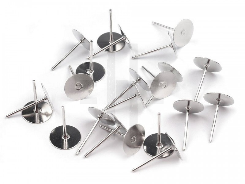 Fülbevaló alap bedugós - 20 db/csomag Fülbevaló-, kellék Fülbevaló alap bedugós - 20 db/csomag Fülbevaló-, kellék