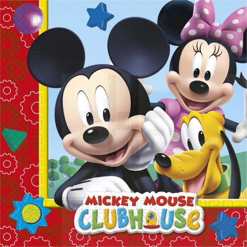 Mickey Mouse Szalvéta - 20 db/csomag Konyhai dekor,felszerelés Mickey Mouse Szalvéta - 20 db/csomag Konyhai dekor,felszerelés