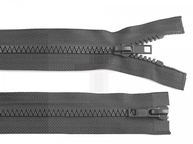 Fogazott cipzár 2 futóval 85 cm Cipzár,-kellék,tépőzár Fogazott cipzár 2 futóval 85 cm Cipzár,-kellék,tépőzár