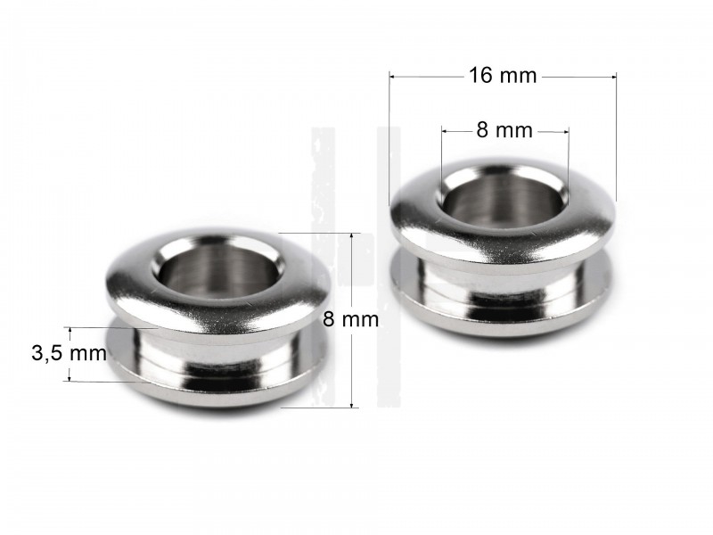Csavaros ringli belső 8 mm - 10 pár/csomag Fém rövidárú Csavaros ringli belső 8 mm - 10 pár/csomag Fém rövidárú