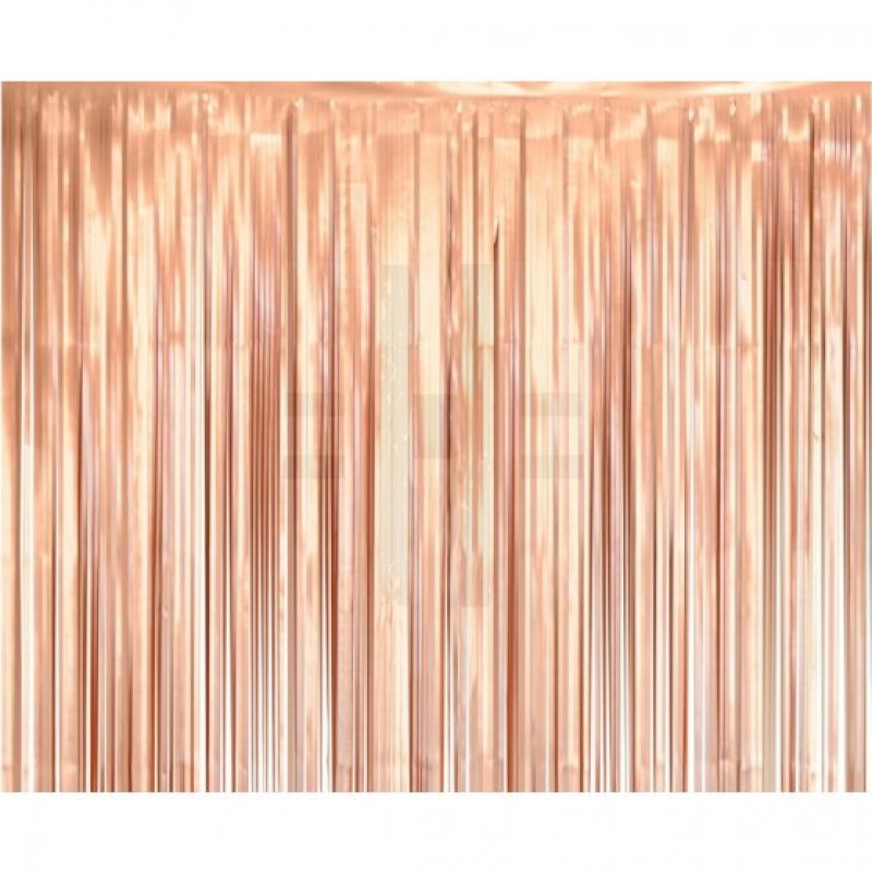 ROSEGOLD FÓLIA LAMETTA - 200x100 cm Szülinap