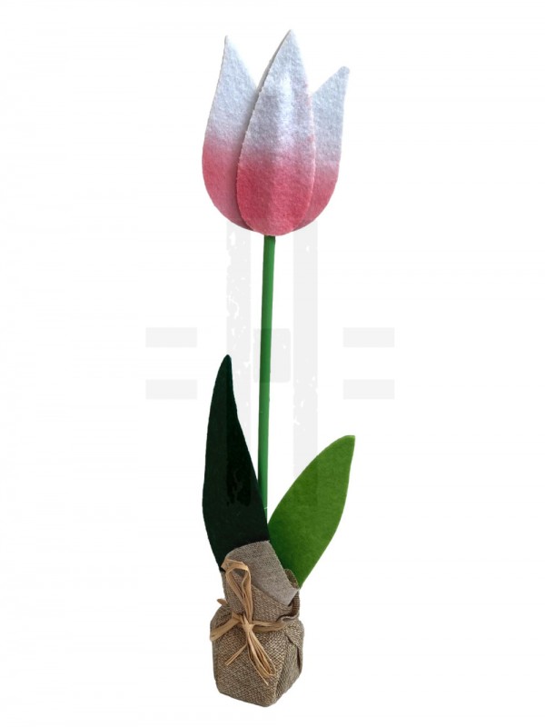        TULIPÁN JUTA TALPPAL - 37 cm