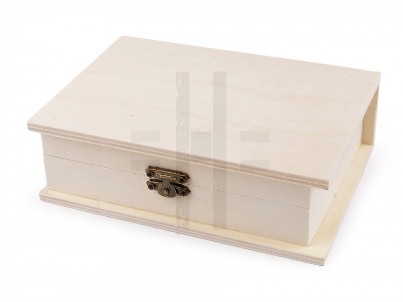 Fa doboz -12,5 x 17,5 cm Fa,üveg dísz-, kellék Fa doboz -12,5 x 17,5 cm Fa,üveg dísz-, kellék