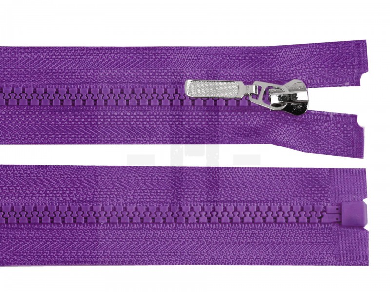 Cápa fogú cipzár bontható - 80 cm