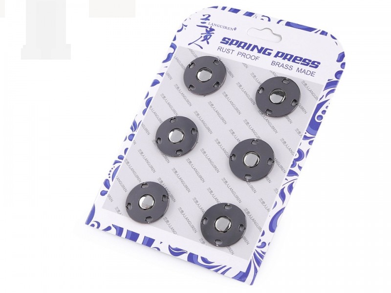 Design patent - 6 pár/csomag Gomb, kapocs Design patent - 6 pár/csomag Gomb, kapocs