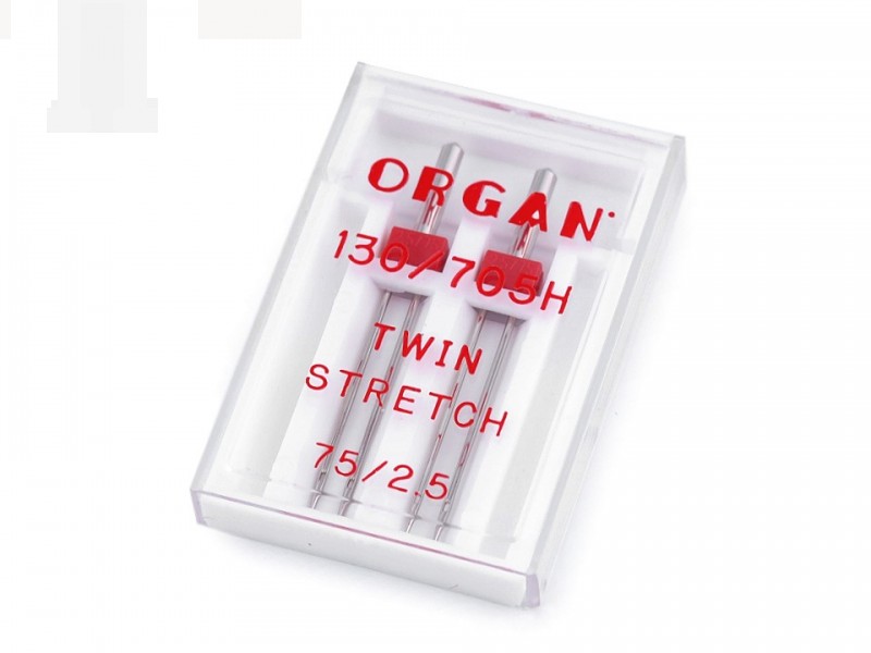 Organ duplatű stretch Varrógéptű-, tű, varrókészlet Organ duplatű stretch Varrógéptű-, tű, varrókészlet