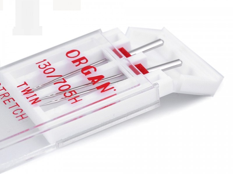 Organ duplatű stretch Varrógéptű-, tű, varrókészlet Organ duplatű stretch Varrógéptű-, tű, varrókészlet