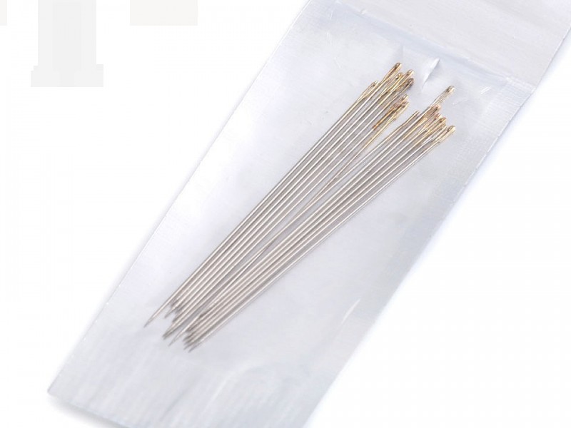 Gyöngyfűző tű - 14 db/csomag Varrógéptű-, tű, varrókészlet Gyöngyfűző tű - 14 db/csomag Varrógéptű-, tű, varrókészlet