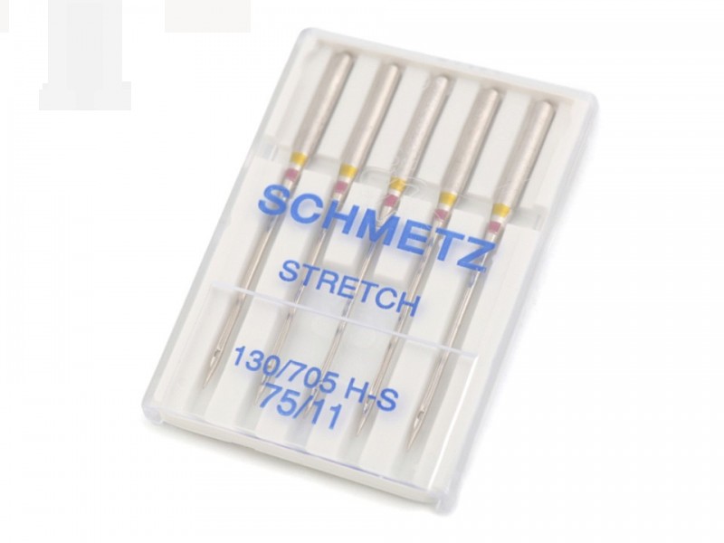 Schmetz háztartási varrógéptű Stretch - 5 db/csomag Varrógéptű-, tű, varrókészlet Schmetz háztartási varrógéptű Stretch - 5 db/csomag Varrógéptű-, tű, varrókészlet