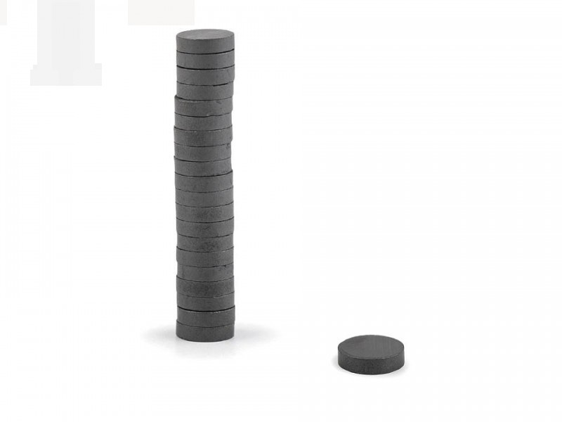 Mágnes 12 mm - 20 db Fém-,mágnes kellék