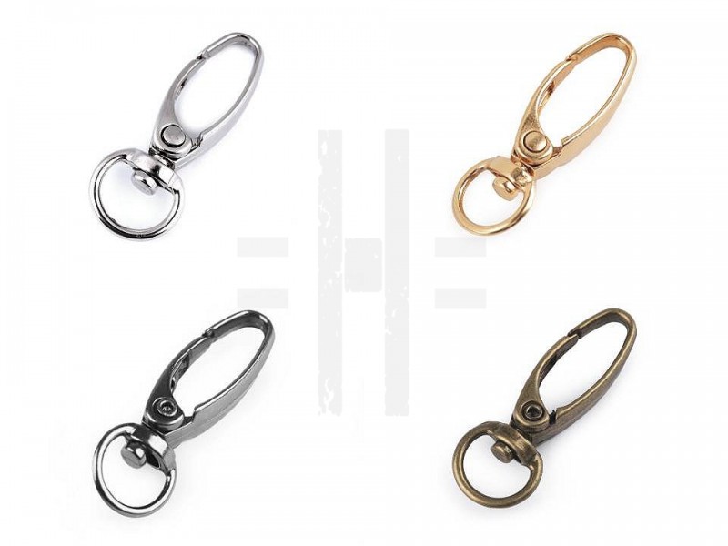 Fém karabiner 9 mm - 5 db Fém karabiner 9 mm - 5 db