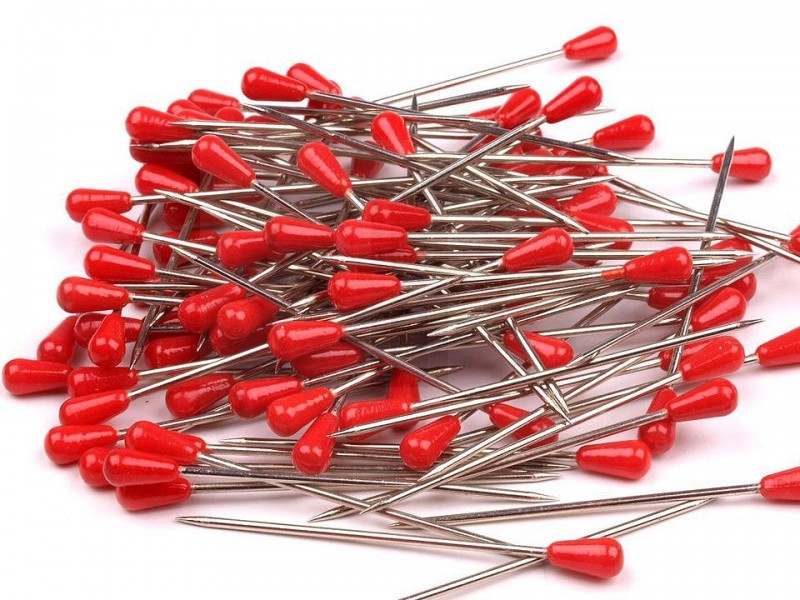 Gombostű kárpitos - 100 db Varrógéptű-, tű, varrókészlet Gombostű kárpitos - 100 db Varrógéptű-, tű, varrókészlet