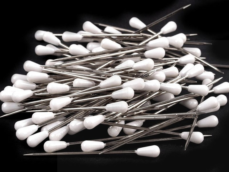 Gombostű kárpitos - 100 db Varrógéptű-, tű, varrókészlet Gombostű kárpitos - 100 db Varrógéptű-, tű, varrókészlet
