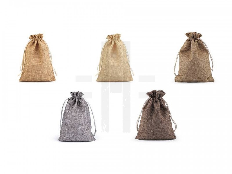 Juta ajándék tasak - 12,5x17,5 cm Ajándék csomagolás Juta ajándék tasak - 12,5x17,5 cm Ajándék csomagolás