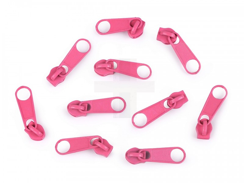 Cipzárkocsi spirálcipzár 3 mm - 10 db/csomag Cipzárkocsi spirálcipzár 3 mm - 10 db/csomag