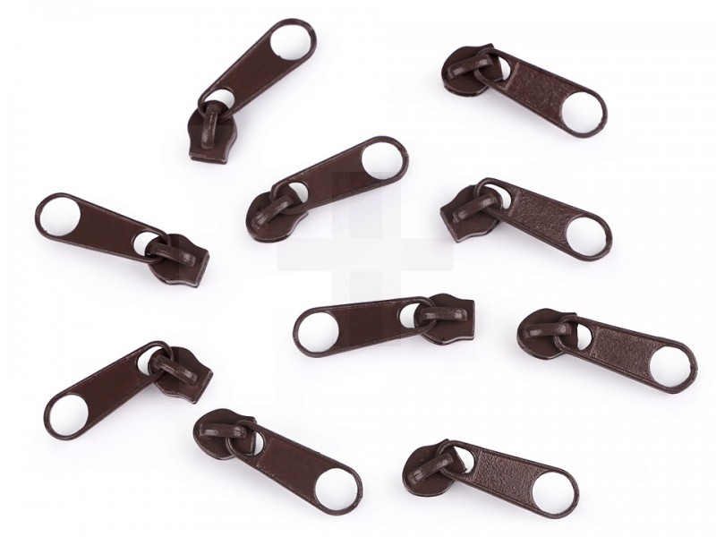 Cipzárkocsi spirálcipzár 3 mm - 10 db/csomag Cipzárkocsi spirálcipzár 3 mm - 10 db/csomag
