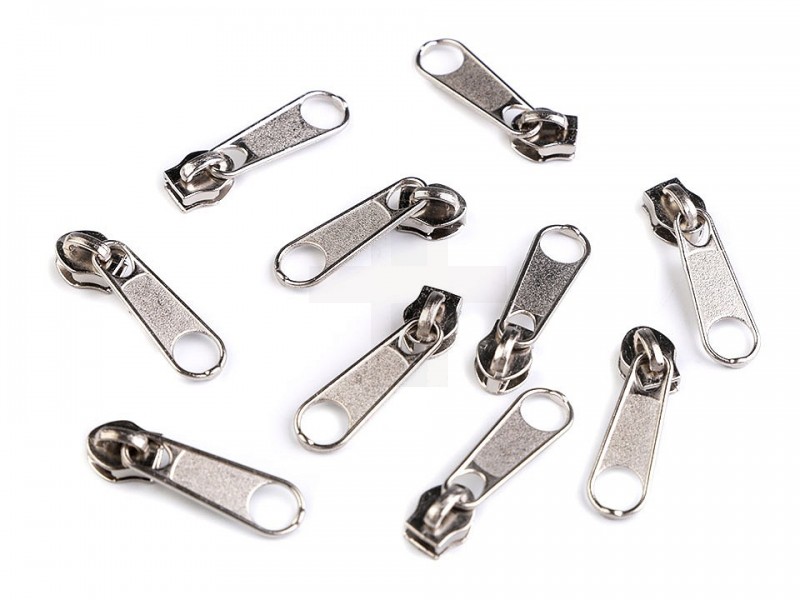 Cipzárkocsi spirálcipzárhoz 3 mm - 50 db/csomag Cipzárkocsi spirálcipzárhoz 3 mm - 50 db/csomag