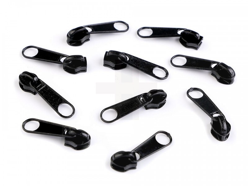 Cipzárkocsi spirálcipzárhoz 3 mm - 50 db/csomag Cipzárkocsi spirálcipzárhoz 3 mm - 50 db/csomag