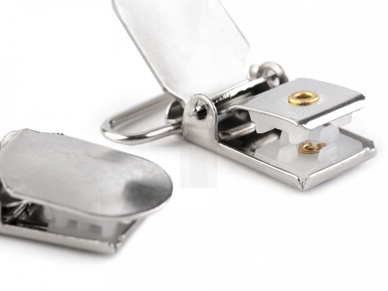 Nadrágtartó csipesz 24 mm - 2 db/csomag Gomb, kapocs Nadrágtartó csipesz 24 mm - 2 db/csomag Gomb, kapocs