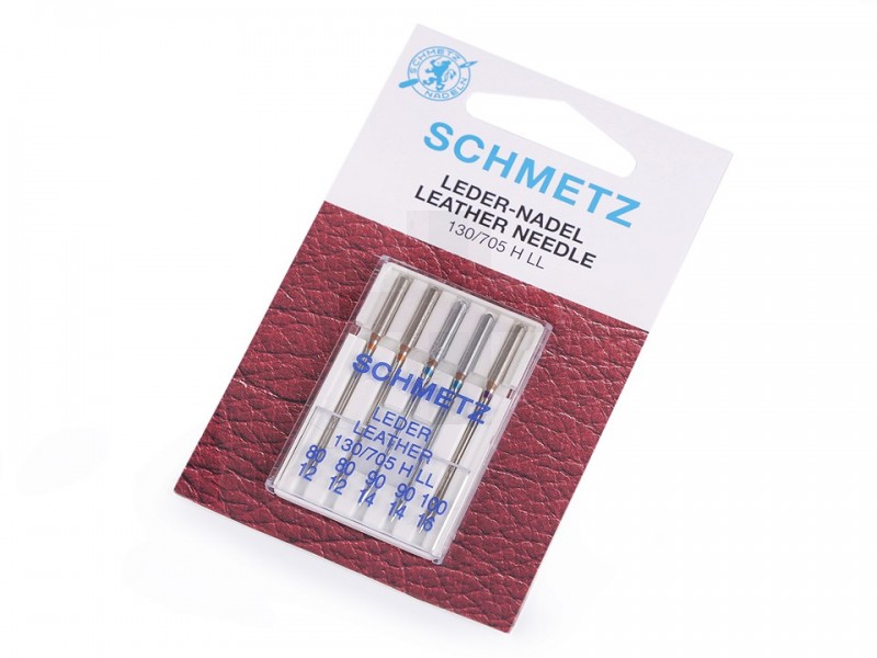 Schmetz varrógéptű bőrvarrásra - 5 db/csomag Varrógép kellék Schmetz varrógéptű bőrvarrásra - 5 db/csomag Varrógép kellék