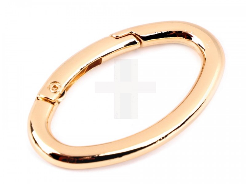 Ovális karabiner táskára Fém rövidárú Ovális karabiner táskára Fém rövidárú