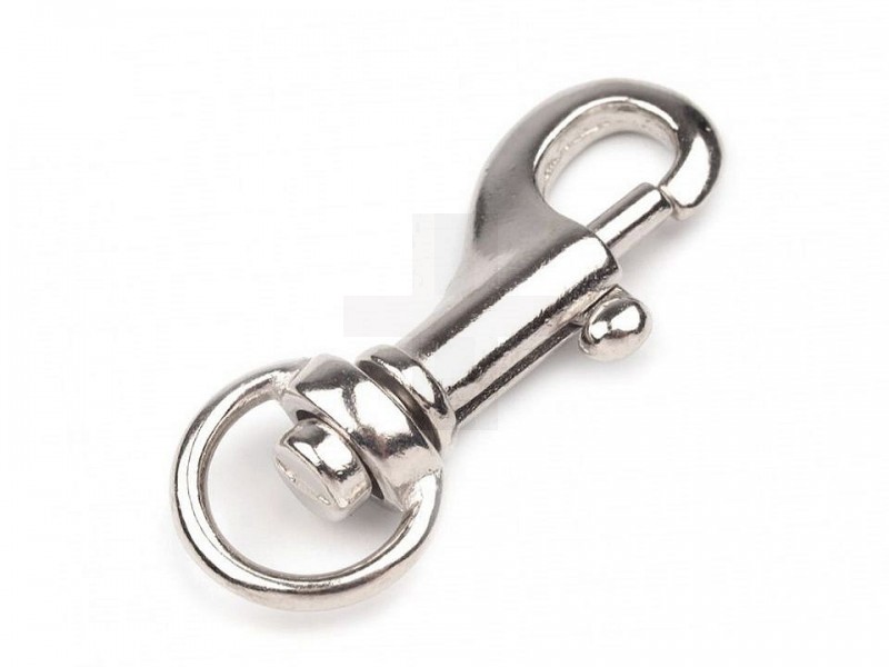 Fém karabiner 9 mm - 5 db Gomb, kapocs Fém karabiner 9 mm - 5 db Gomb, kapocs