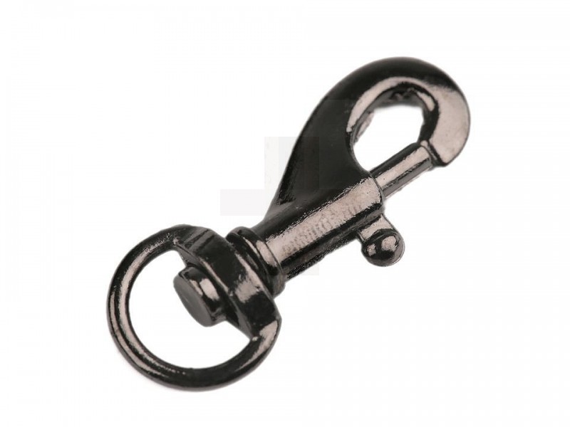 Fém karabiner 9 mm - 5 db Gomb, kapocs Fém karabiner 9 mm - 5 db Gomb, kapocs