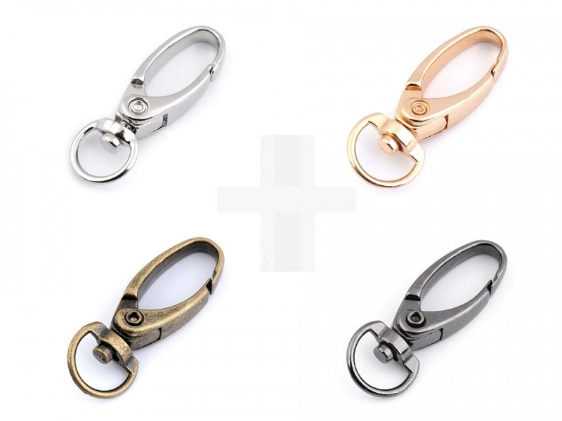 Fém karabiner 10 mm - 2 db Fém karabiner 10 mm - 2 db