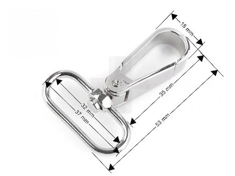 Fém karabiner 32 mm Fém karabiner 32 mm