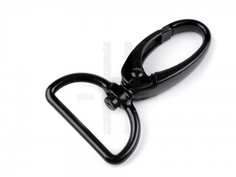 Fém karabiner delfinkapoccsal 25 mm Fém karabiner delfinkapoccsal 25 mm