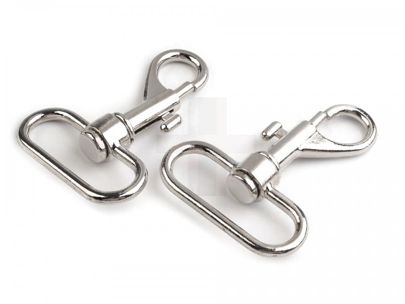 Fém karabiner 38 mm - 2 db Fém karabiner 38 mm - 2 db