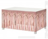 ROSEGOLD FÓLIA LAMETTA ASZTALRA Szilveszter