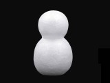 Hungarocell hóember - 14 cm Hungarocell,műanyag kellék