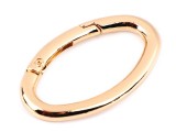 Ovális karabiner táskára Fém rövidárú