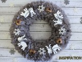 Fa hópehely - 20 db/csomag Karácsonyfa díszités