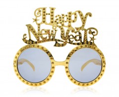 HAPPY NEW ARANY SZEMÜVEG Szilveszter