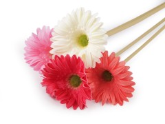                Mű gerbera hosszú szálas virág 