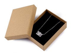 Doboz természetes 7x9 cm Ékszerdoboz, tárolás